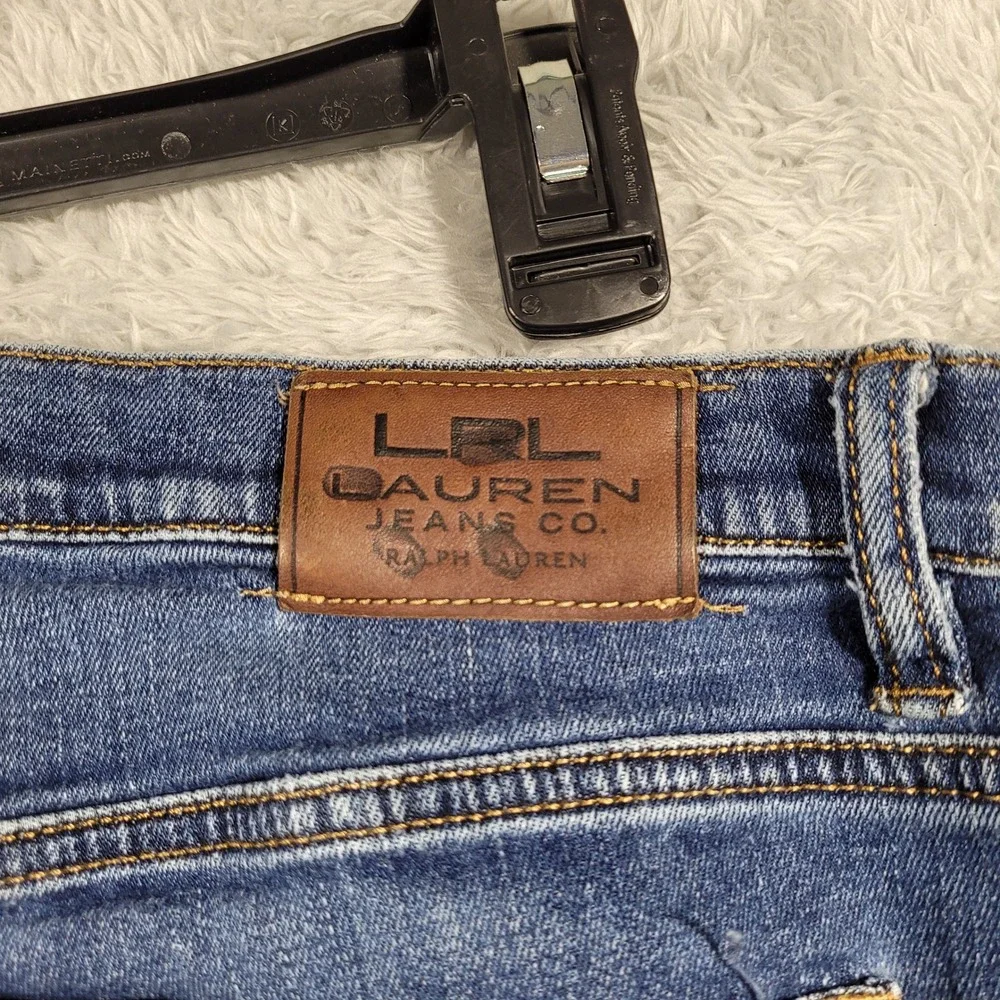 Lauren Ralph Lauren Jeans‎ LRL Classic Straight Womens 12 Blue Denim 32x30